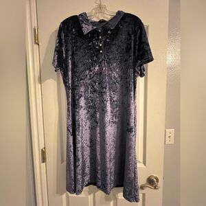 dELiA*s Crushed Velvet Mini Dress - 3X